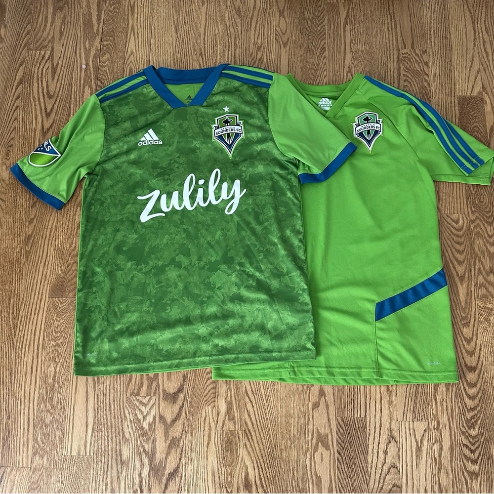Seattle Sounders Boys XL Jerseys